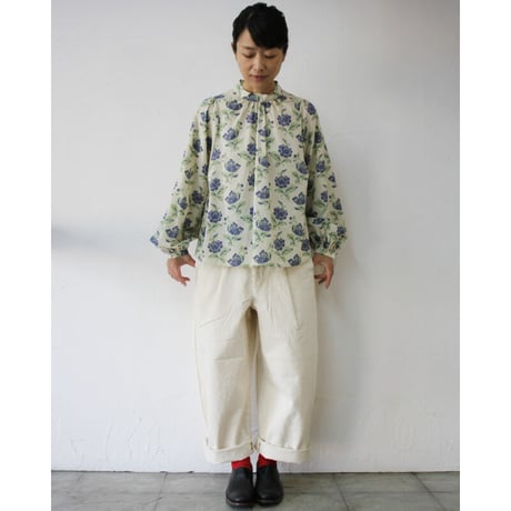 SUSURI ススリ　ニュイブラウス　#beige　【送料無料】