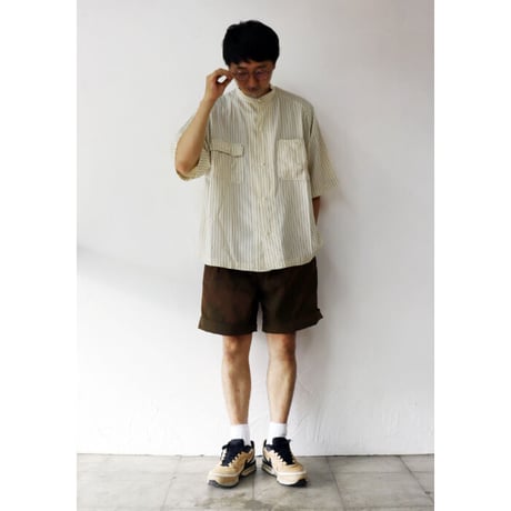FUNSET OF ART ファンセットオブアート　IDGレーヨンウォバッシュ半袖カバーシャツ　#wabash 【送料無料】
