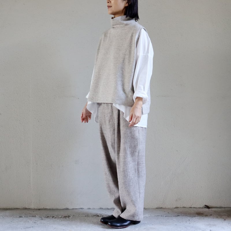 atelier naruse アトリエナルセ シェットランドウールリネンタック