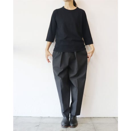 TRAVAIL MANUEL トラバイユマニュアル　T/Rツイルズートパンツ　#チャコールグレー、ブラック　【送料無料】