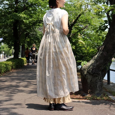 SUSURI ススリ　ロンドドレス　#beige 【送料無料】