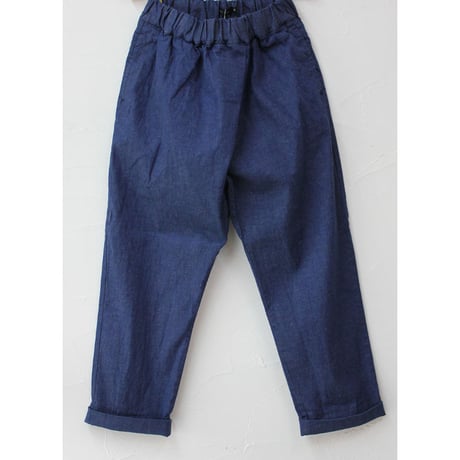 **再入荷** TRAVAIL MANUEL トラバイユマニュアル　10.3ozC/Lストレッチデニムノームパンツ　#LT.INDIGO、INDIGO 【送料無料】