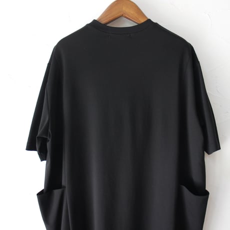 **再入荷・SuKiMs別注丈あり** atelier naruse アトリエナルセ　cotton punch box one-piece コットンポンチボックスワンピース　#ブラック