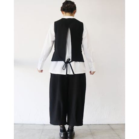 SUSURI ススリ　ラクーンパンツ　#cream , black 　【送料無料】