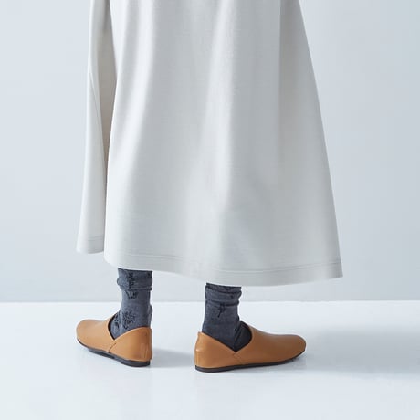atelier naruse アトリエナルセ　cotton wool ～monotone flower～ compression socks　コットンウール着圧ソックス