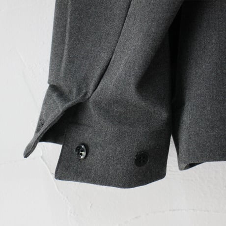 amne アンヌ　DRAPEY cardigan #チャコール、ブラック　【送料無料】