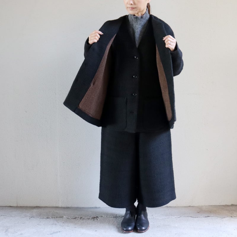 susuri ボートコート　チャコール SUSURI ススリ ポディウムコート #black 【送料無料】 | sukima-スキマ