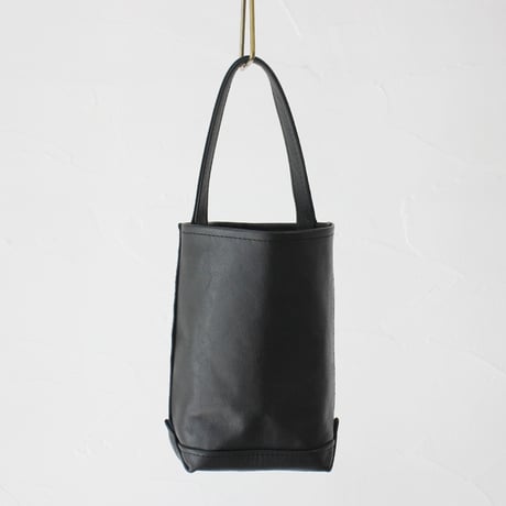 TEMBEA テンベア　GOAT LEATHER BAGUETTE TOTE MINI　#ブラック　【送料無料】