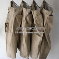 ASEEDONCLOUD アシードンクラウド　P.E DENIM trousers #sand beige　【送料無料】