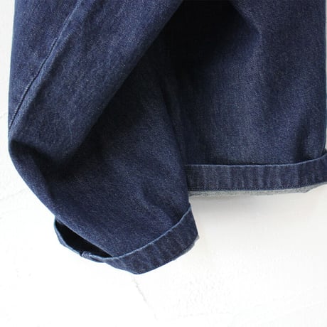 **2025a/w分到着** atelier naruse アトリエナルセ　コットンデニム ウエストゴム バルーンバンツ　#ストーンウォッシュ加工