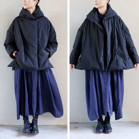 LILOU + LILY リルアンドリリー　SHAWL COLLAR DAWN JAKET　ショールカラーダウンジャケット　【送料無料】