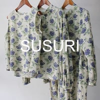 SUSURI ススリ　ブライニーブラウス　＃beige 【送料無料】