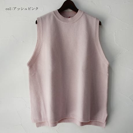 maomade マオメイド　シャペウニットベスト　【送料無料】