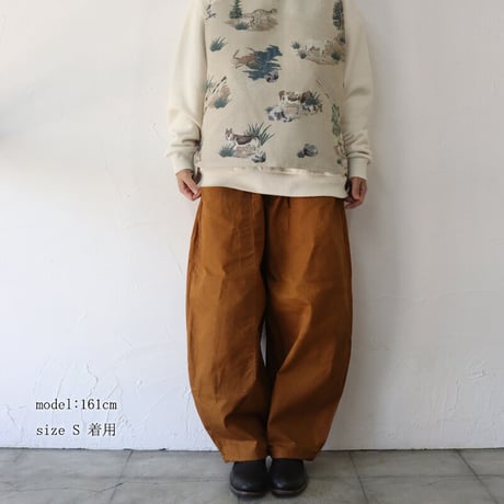 ASEEDONCLOUD アシードンクラウド　Old functional cloth Kiokushi trousers  #キャメル、ダークグリーン　【送料無料】
