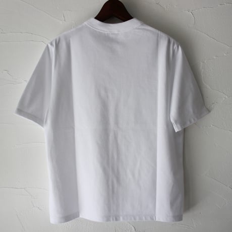 TRAVAIL MANUEL トラバイユマニュアル　クラシック天竺ノームTシャツ　#ホワイト、ブラック、マスタード、ネイビー、モカ、ピンク