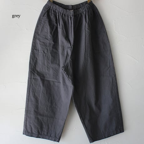 **またまた再入荷** homspun ホームスパン　バルキーシーチング厚手ギャザーパンツ　【送料無料】