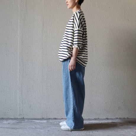 **またまたまた再入荷** LinenYa リネンヤ　デラヴェボーダー長袖Tシャツ　【送料無料】