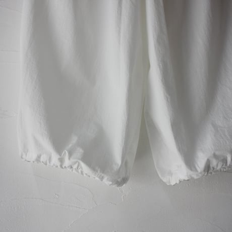 ASEEDONCLOUD アシードンクラウド　HandWerker culotte リップストップハンドベイカーキュロット　#ホワイト、ブラック