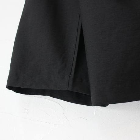 TRAVAIL MANUEL トラバイユマニュアル　ヴィンテージツイルコクーンパンツ　#ブラック　【送料無料】