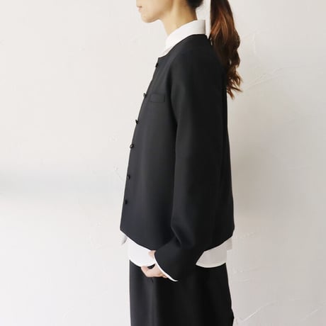 **2026年度分到着** atelier naruse アトリエナルセ　formal set-up no collar jacket　フォーマルセットアップノーカラージャケット