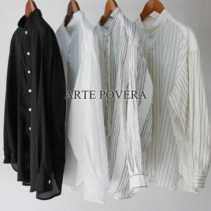 ARTE POVERA アルテポーヴェラ コットンストライプMIXスタンド ARTE POVERA アルテポーヴェラ コットンストライプMIXスタンド