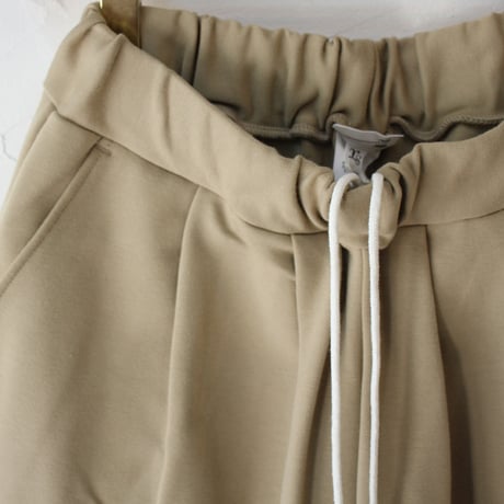 ARTE POVERA アルテポーヴェラ　ポンチ裏起毛2タックワイドパンツ　#ベージュ