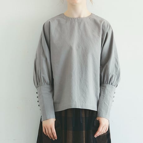 MAGALI マガリ　オールドコットンプルオーバー　#オフホワイト、グレー、ブラック