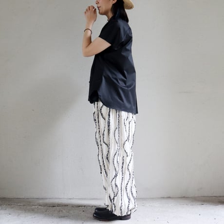 ASEEDONCLOUD アシードンクラウド　Festival cloth Kafusho trousers ＃off white　【送料無料】
