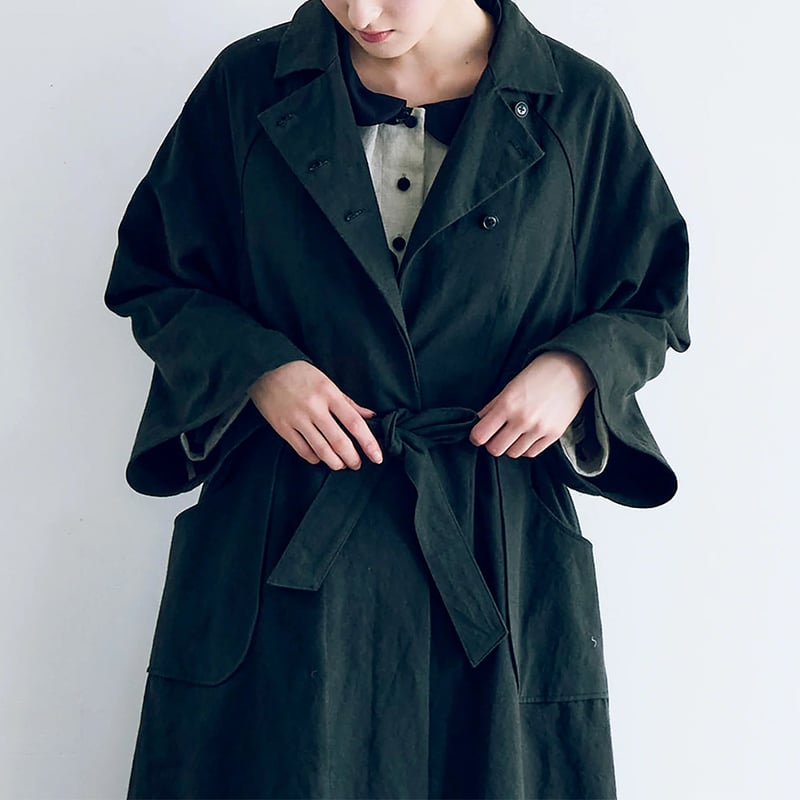 MAGALI マガリ　トレンチコート MAGALI | コットンリネン・アンティークキャンバス・トレンチ