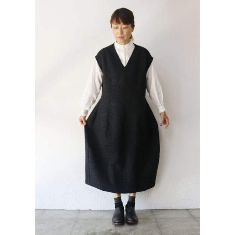 再入荷** SUSURI ススリ グリナードレス ♯black【送料無料】 | sukim 