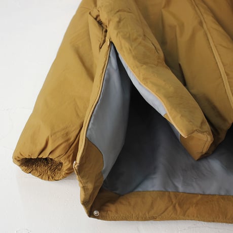 **またまたまた再入荷** LILOU + LILY リルアンドリリー　NO COLLAR DAWN JAKET　ノーカラーダウンジャケット　#ブラック、モカブラウン