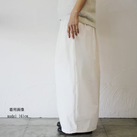 ASEEDONCLOUD アシードンクラウド　HandWerker culotte リップストップハンドベイカーキュロット　#ホワイト、ブラック