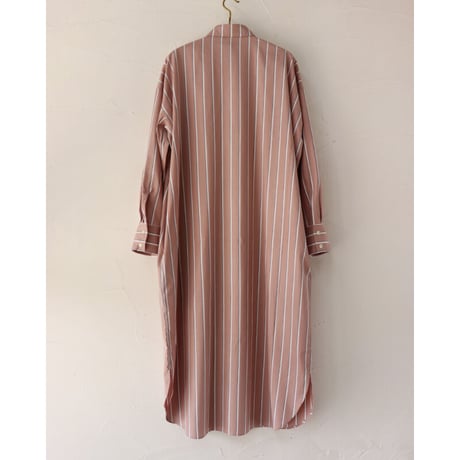 **再入荷** amne アンヌ　STRIPE dolman dress #PINK　【送料無料】