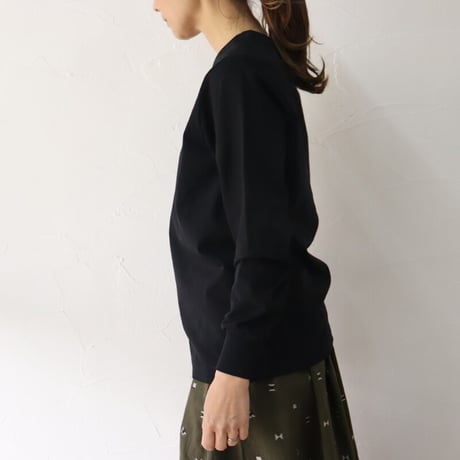 atelier naruse アトリエナルセ　バスクコットンカットソー（長袖）　basque cotton cut&sewn（long sleeves）