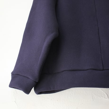 **再入荷** LinenYa リネンヤ　裏起毛コットンパーカー　#ネイビー　【送料無料】