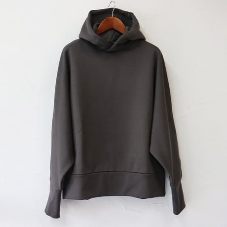 **またまた再入荷**　Linenya リネンヤ　コットンスウェットドルマンパーカー　#ピンク、サックスブルー、カーキ　【送料無料】