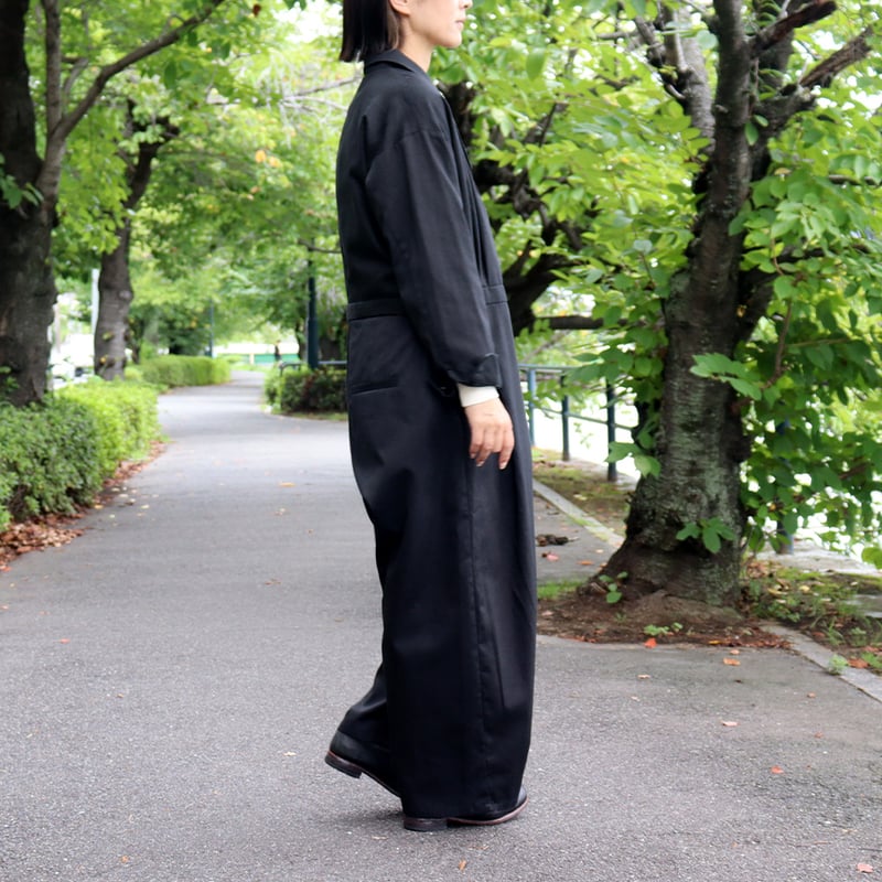 atelier naruse アトリエナルセ コットンカシュクールジャンプスーツ