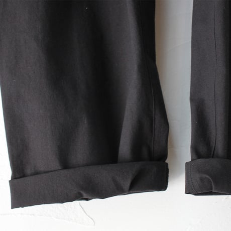 **再入荷** atelier naruse アトリエナルセ　ヴィンテージ馬布コットンオーバーオール　#キナリ、ベイジュ、ブラック