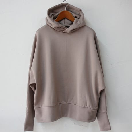 **またまた再入荷**　Linenya リネンヤ　コットンスウェットドルマンパーカー　#ピンク、サックスブルー、カーキ　【送料無料】