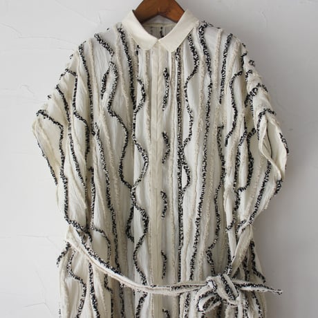ASEEDONCLOUD アシードンクラウド　Festival cloth Market shirts coat ＃off white