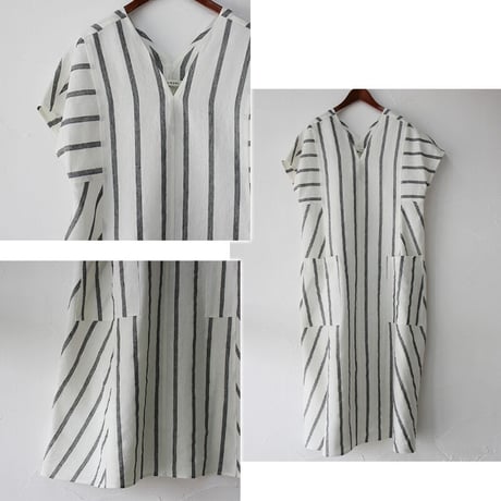 SUSURI ススリ　ショアドレス　＃stripes 【送料無料】