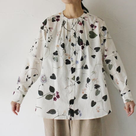 ASEEDONCLOUD アシードンクラウド　Tree worship print Jyunreika shirts #オフホワイト