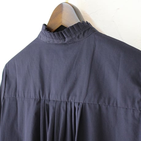**再入荷** amne アンヌ　BROAD frilled blouse ブロードフリルブラウス【送料無料】