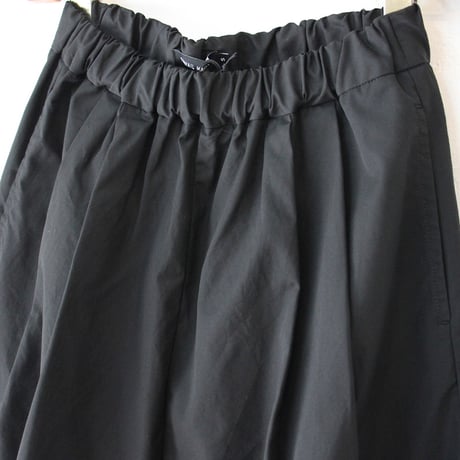 TRAVAIL MANUEL トラバイユマニュアル　コットントロピカルバームパンツ　#ブラック