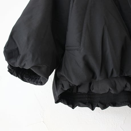 maomade マオメイド ヴィンテージツイルスタンドカラー中綿ジャケット　#ブラック、カーキ、オフグレー