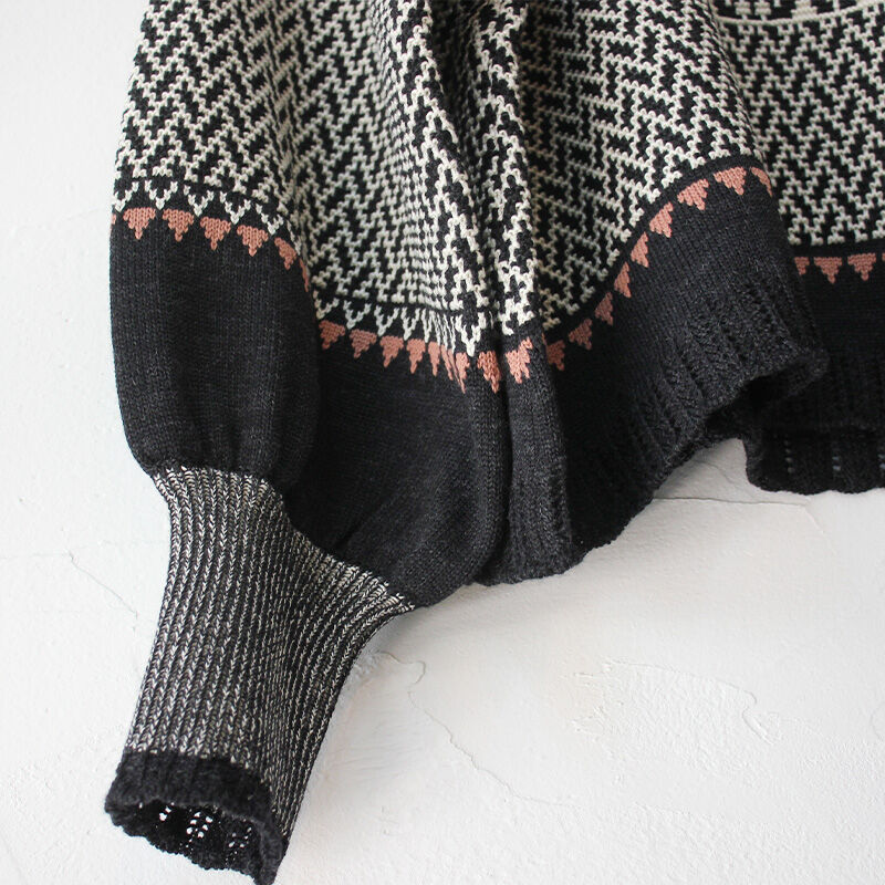 ASEEDONCLOUD アシードンクラウド Kigansai Knit Blouse #bl