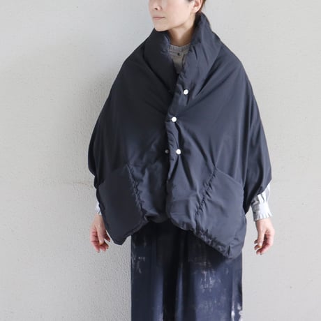 miffew ミフュー　REVERSIBLE DOWN CAPE　リバーシブルダウンケープ　【送料無料】
