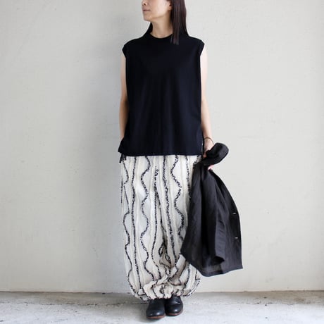 ASEEDONCLOUD アシードンクラウド　Festival cloth Kafusho trousers ＃off white　【送料無料】
