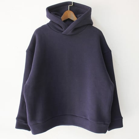 **再入荷** LinenYa リネンヤ　裏起毛コットンパーカー　#ネイビー　【送料無料】