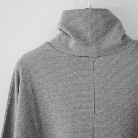 **再入荷** Linenya　リネンヤ　ミリタリー復刻フライスハイネックプルオーバー　#グレー、ネイビー　【送料無料】